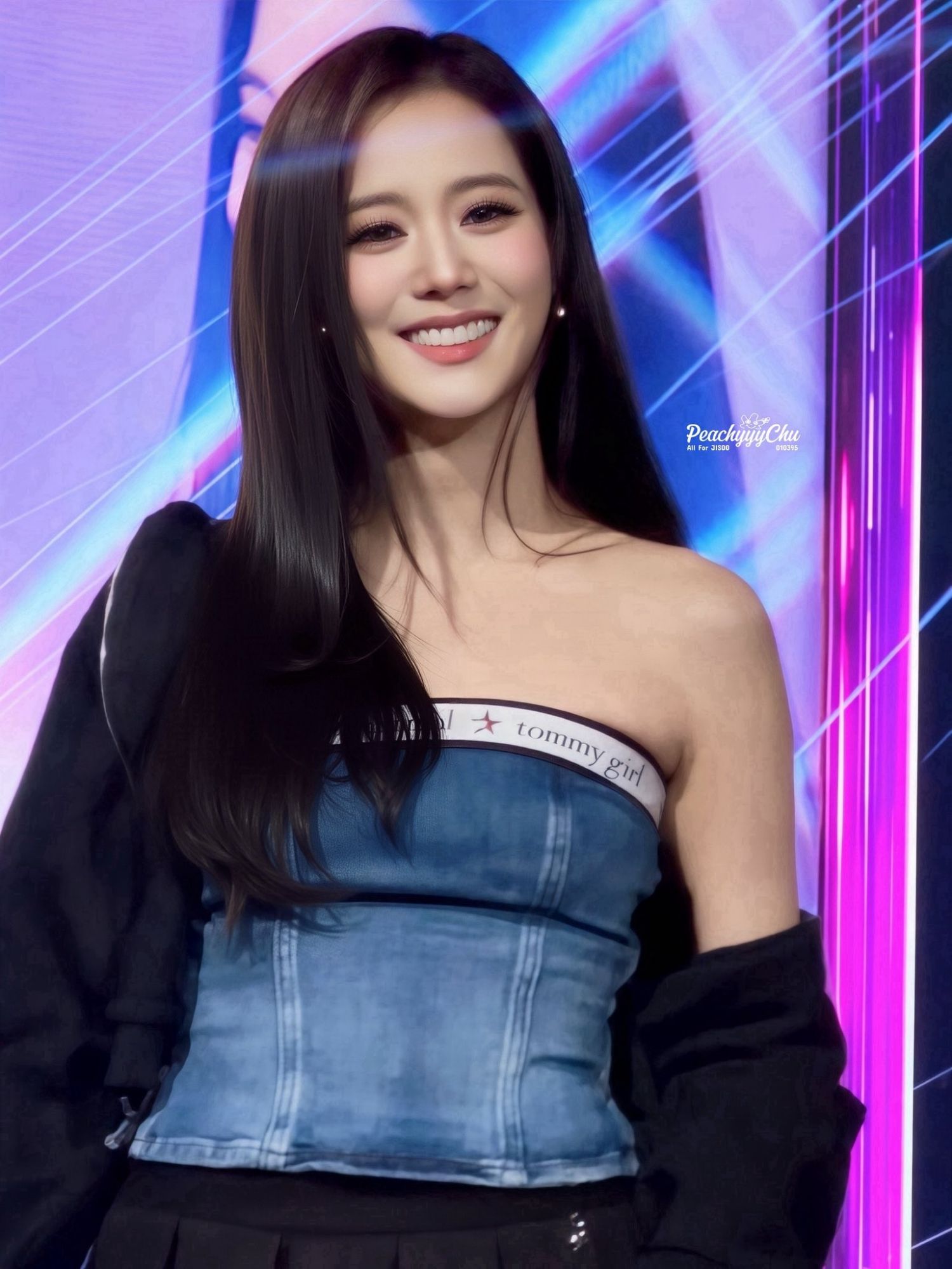 Behind-the-scenes cut of Jisoo (1995)