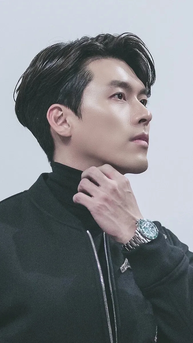 Momen yang diabadikan oleh penggemar Hyun Bin