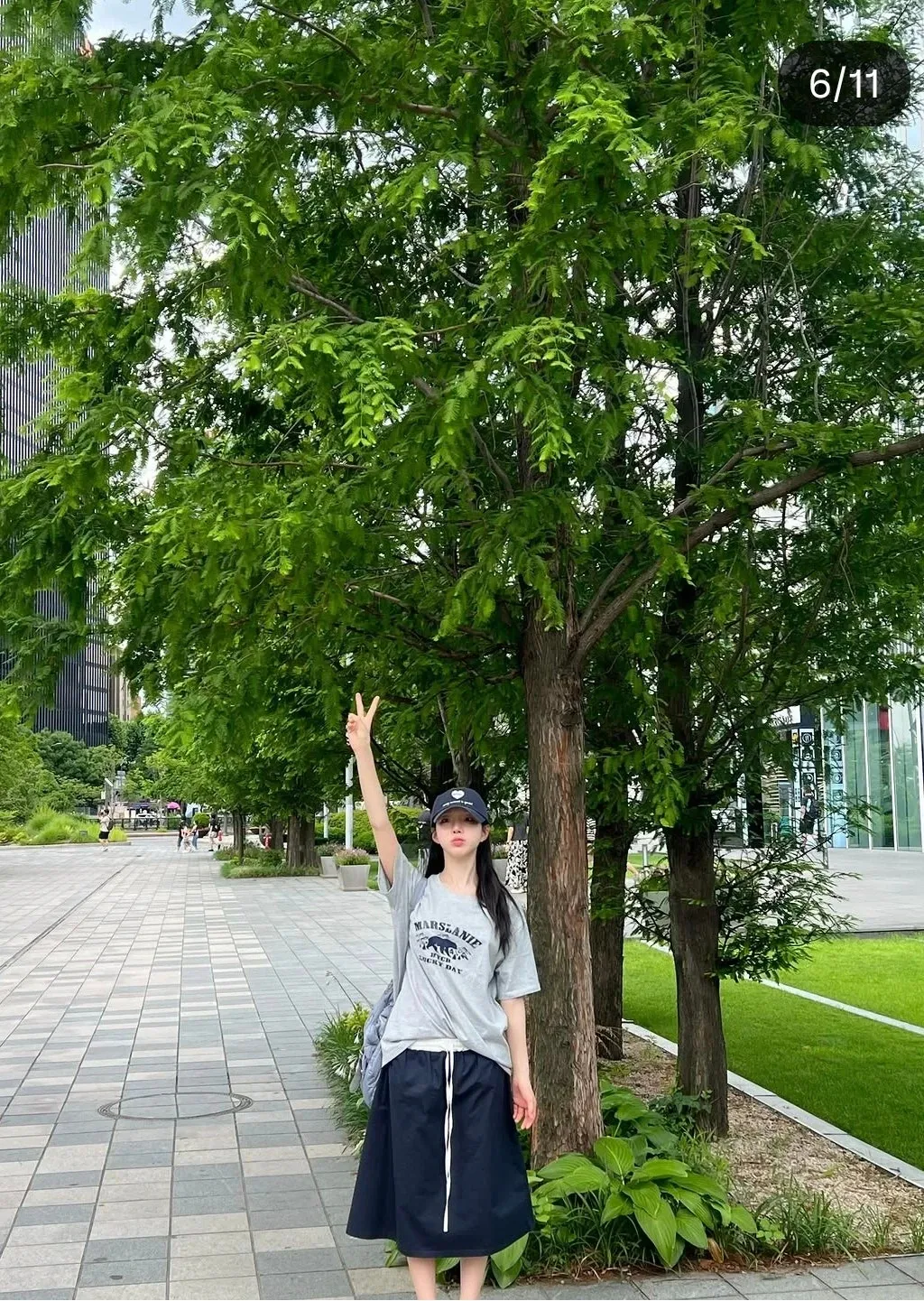 A moment captured by a fan of Yeon Yuri