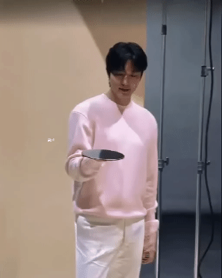 Recent activity shot of Lee Minho