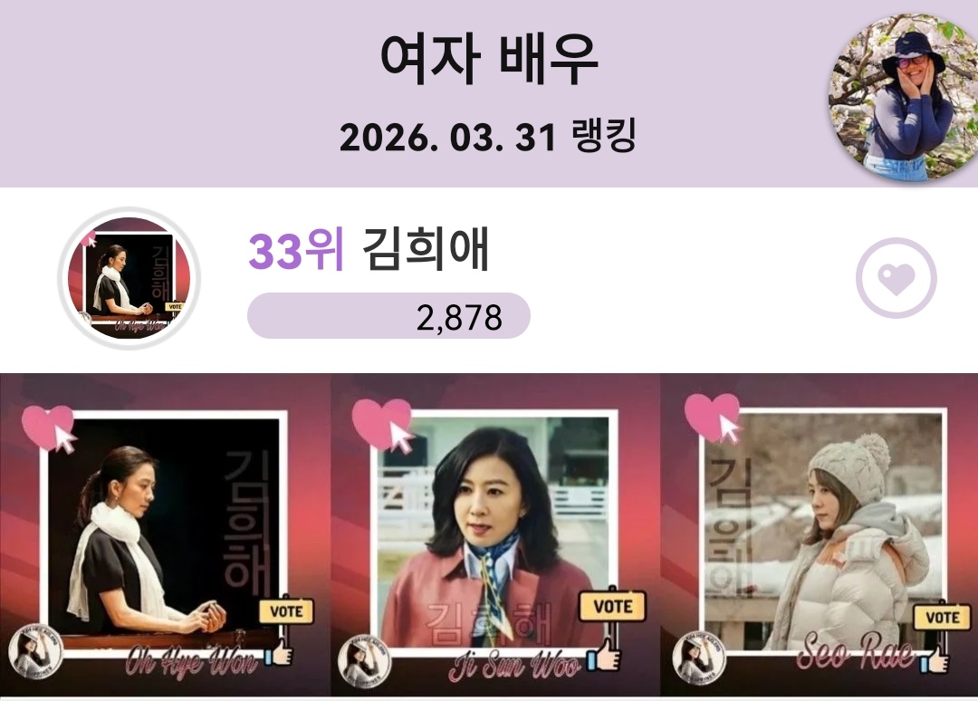 Latest photo of Kim Heeae