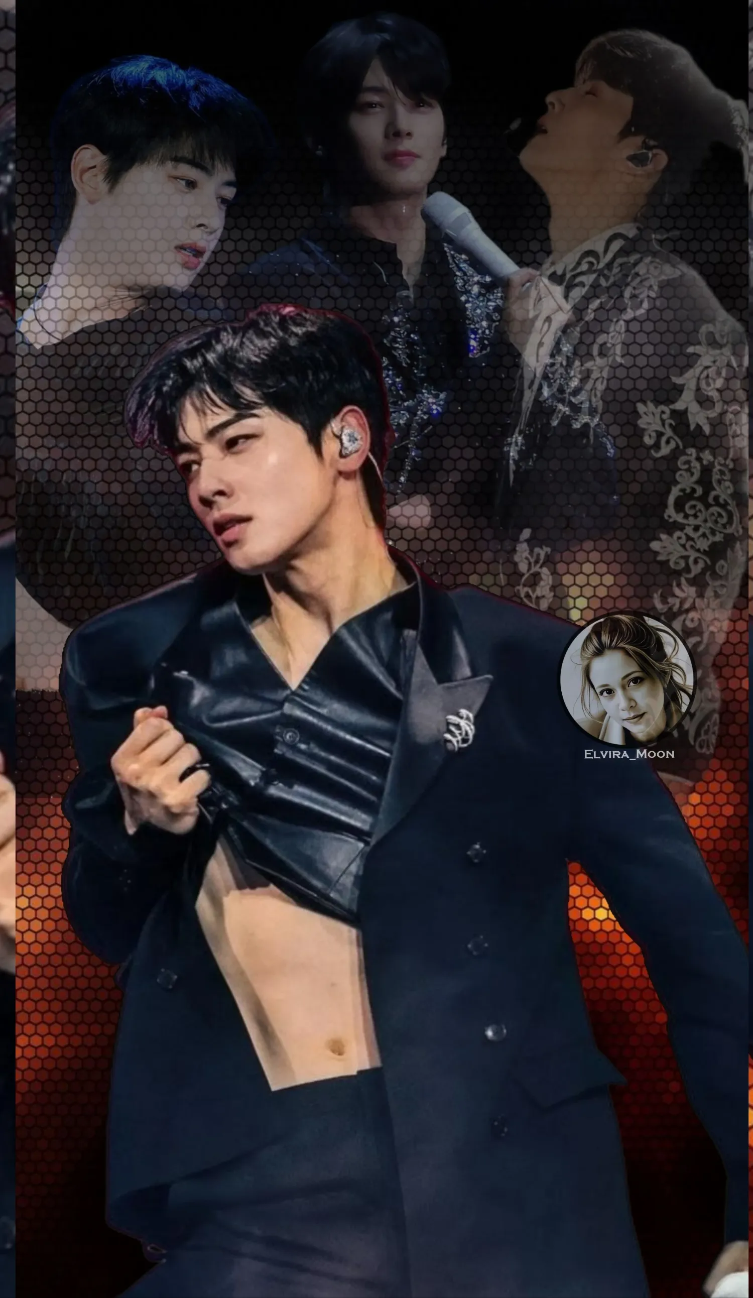 A moment captured by a fan of Cha Eunwoo