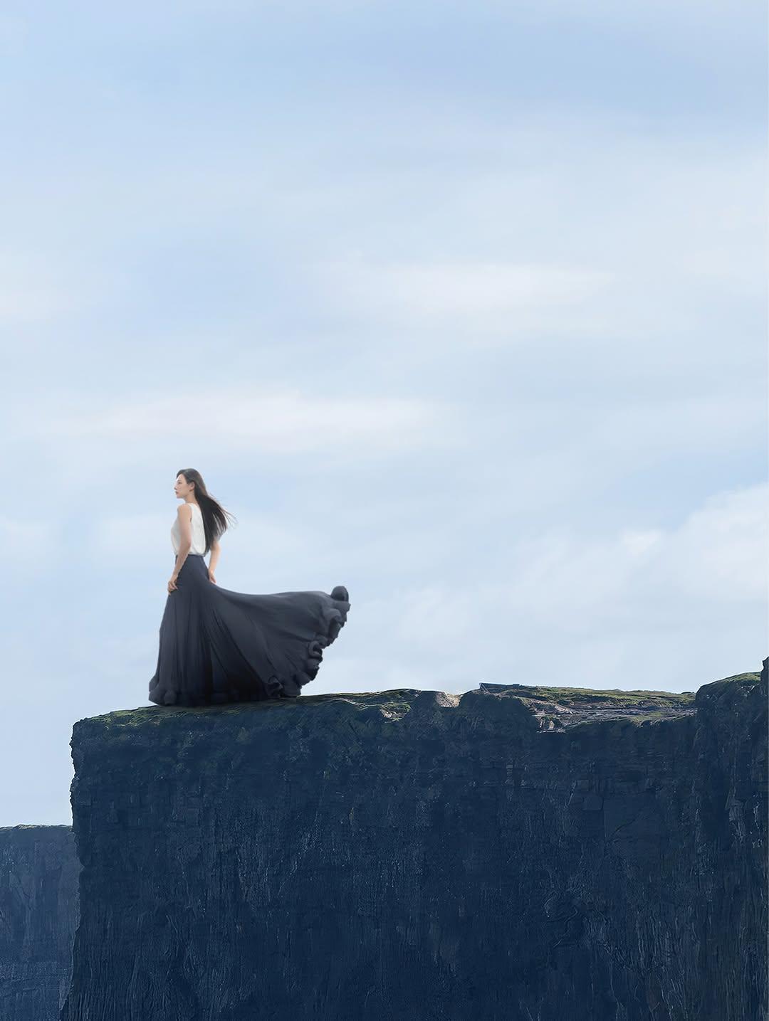 A moment captured by a fan of Kim Jiwon