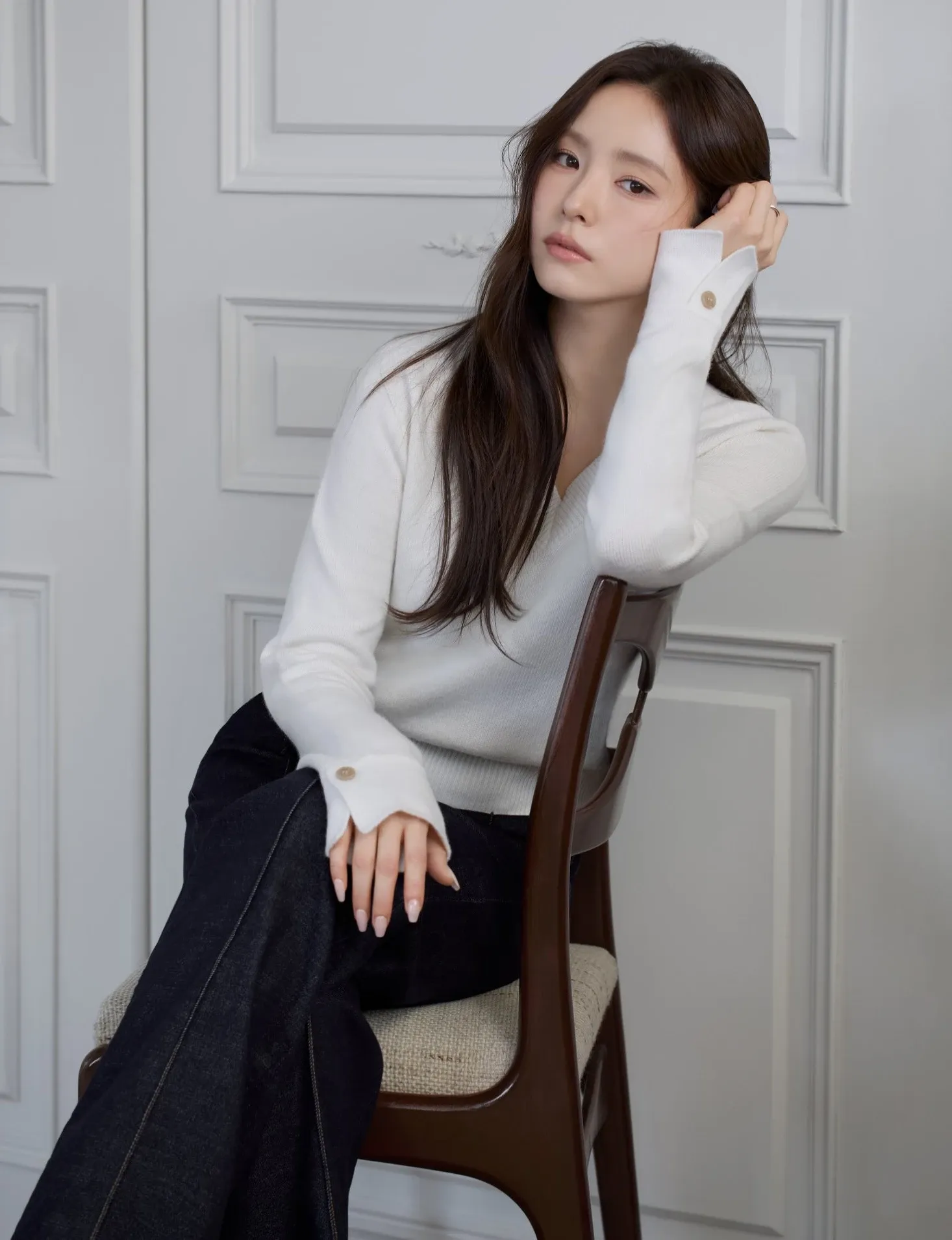 Behind-the-scenes cut of Shin Sekyung