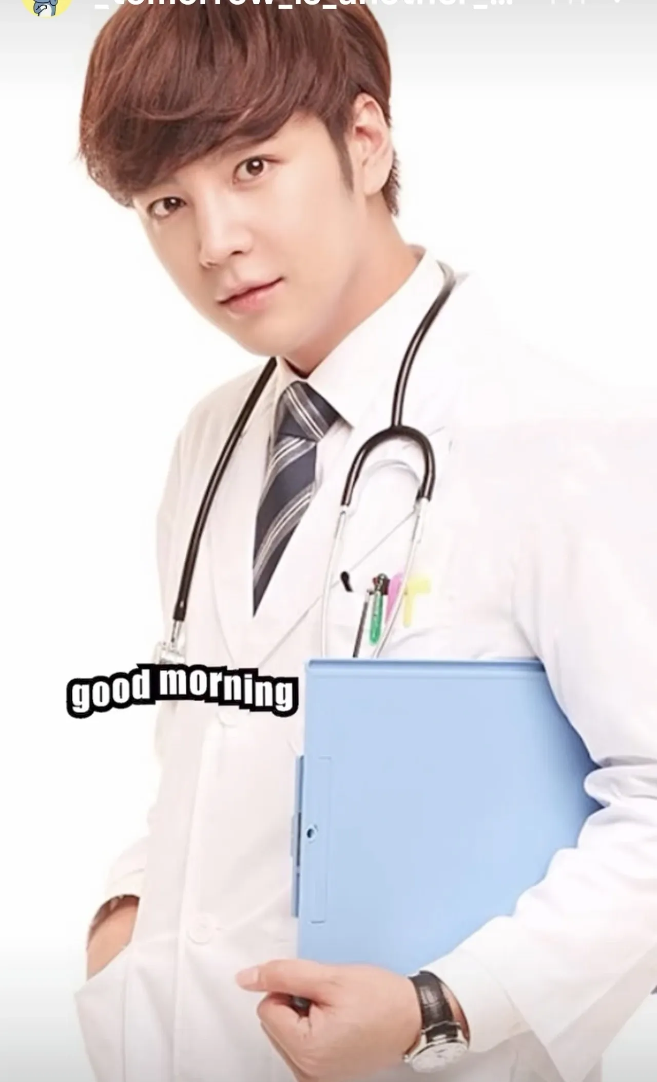 Behind-the-scenes cut of Jang Geunsuk