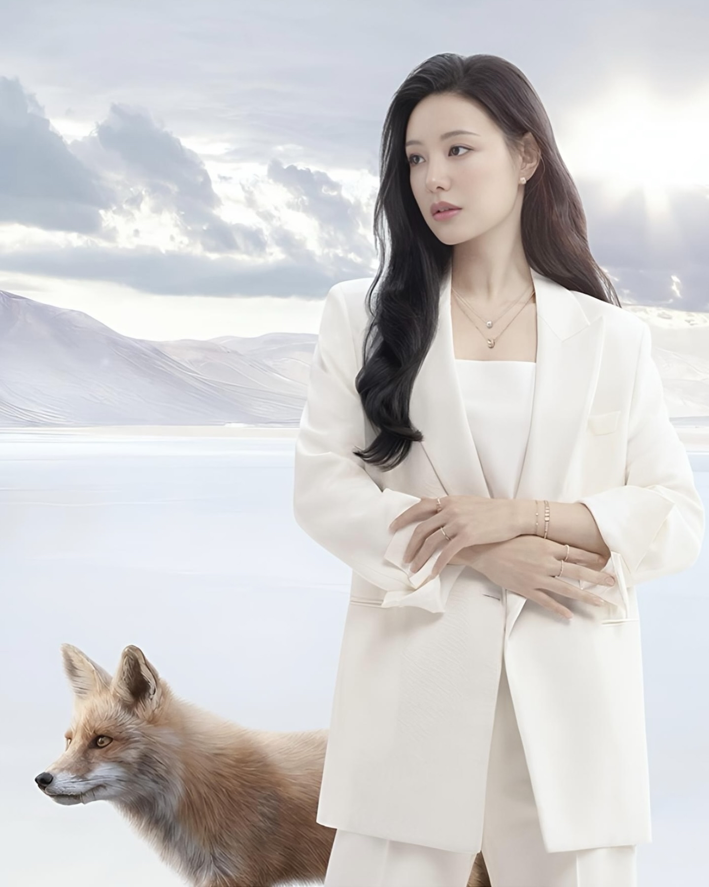 Behind-the-scenes cut of Kim Jiwon