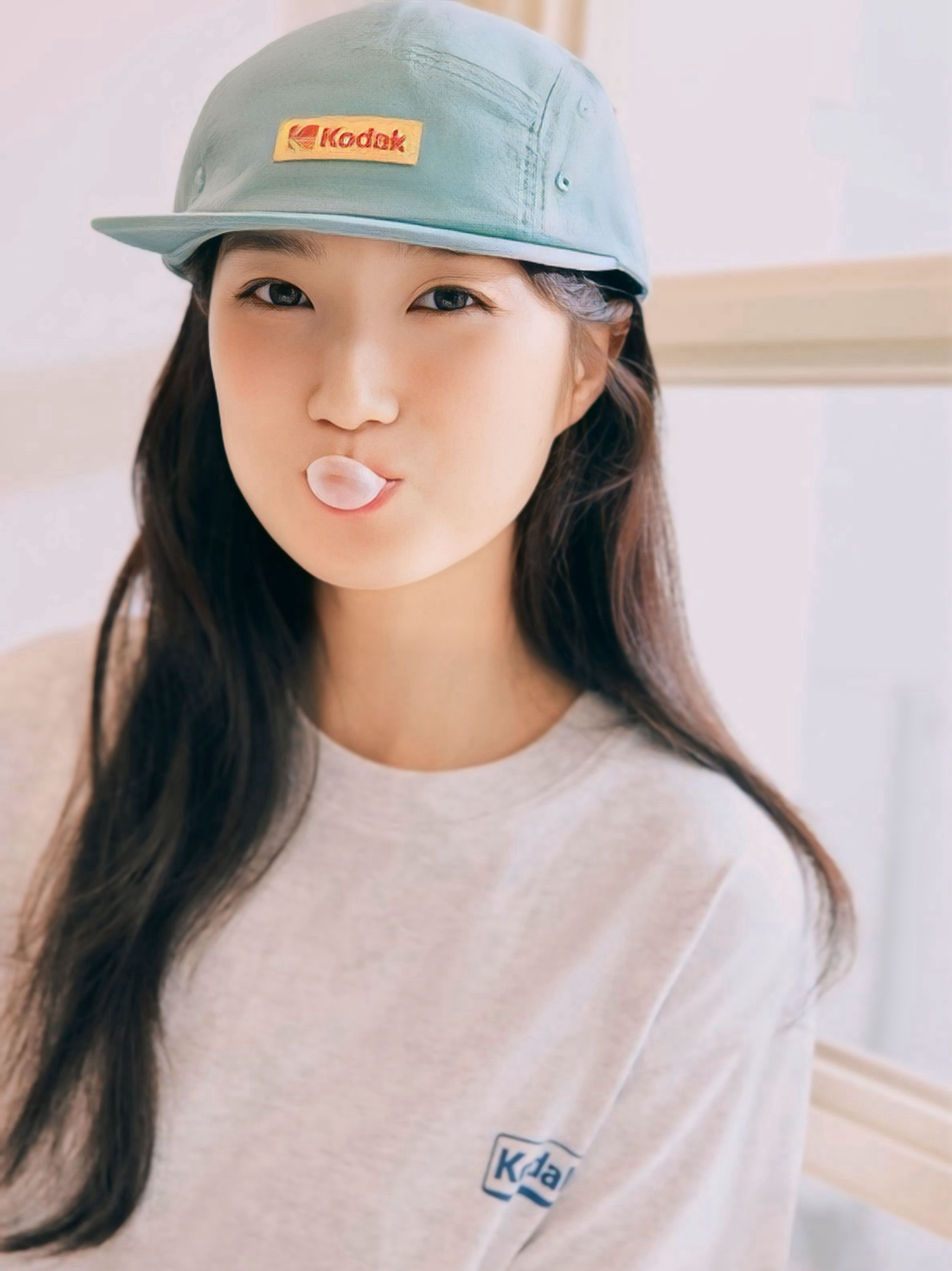 粉絲拍下的金惠奫瞬間