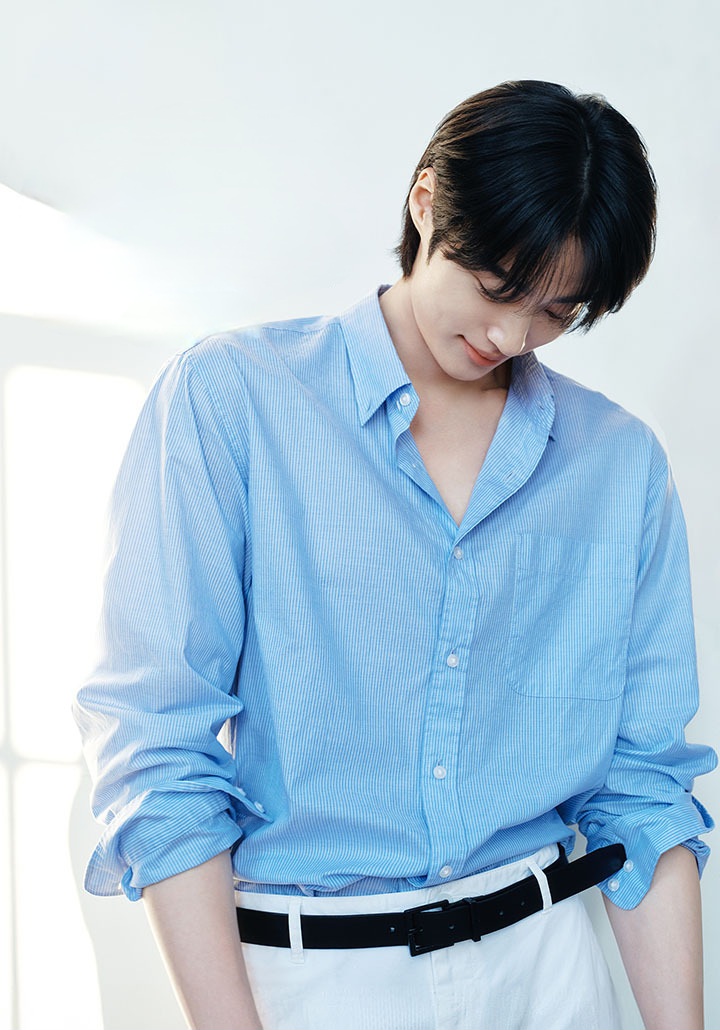 A moment captured by a fan of Byeon Wooseok