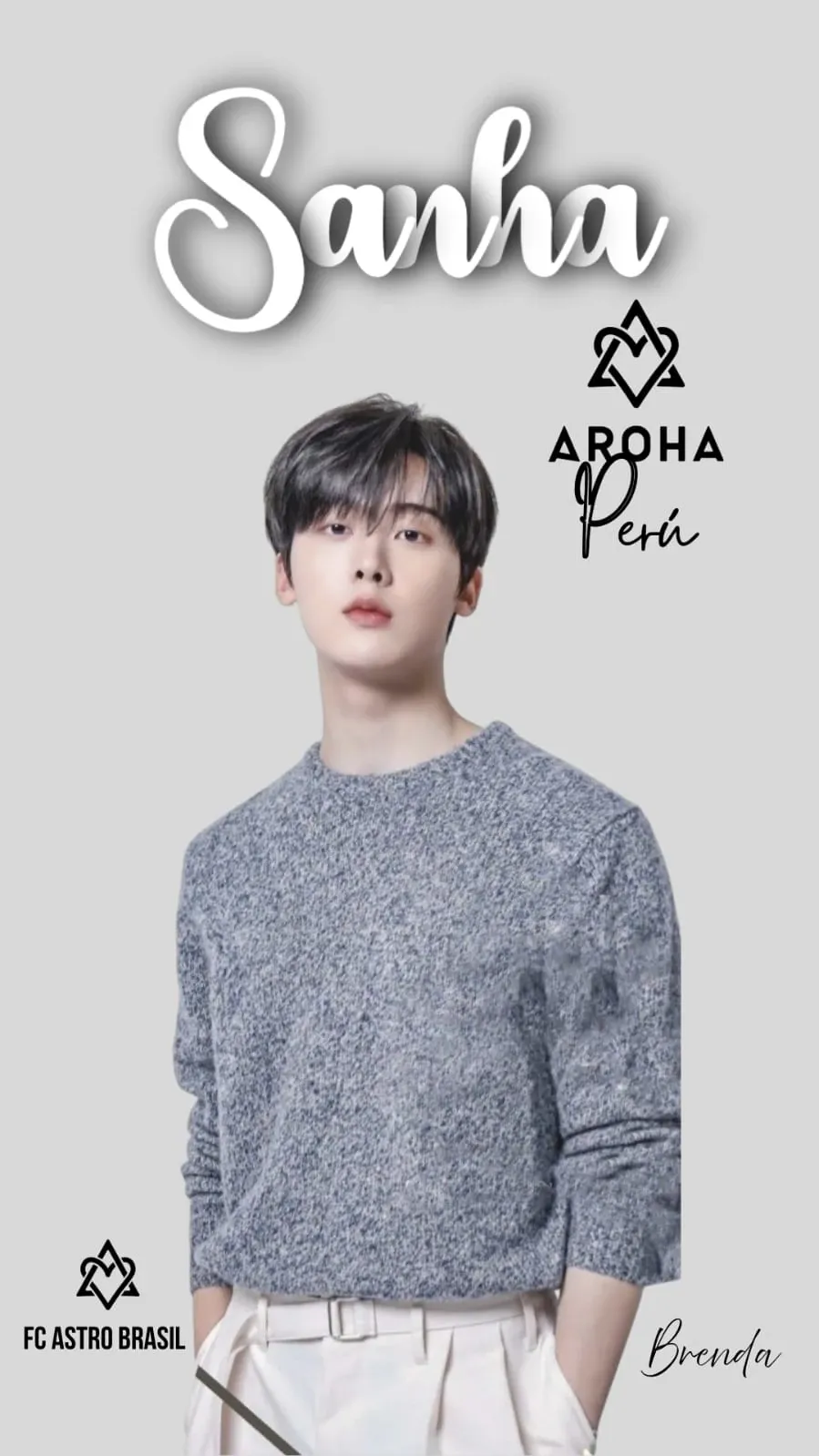 Special wallpaper made by Yoon Sanha's fans
