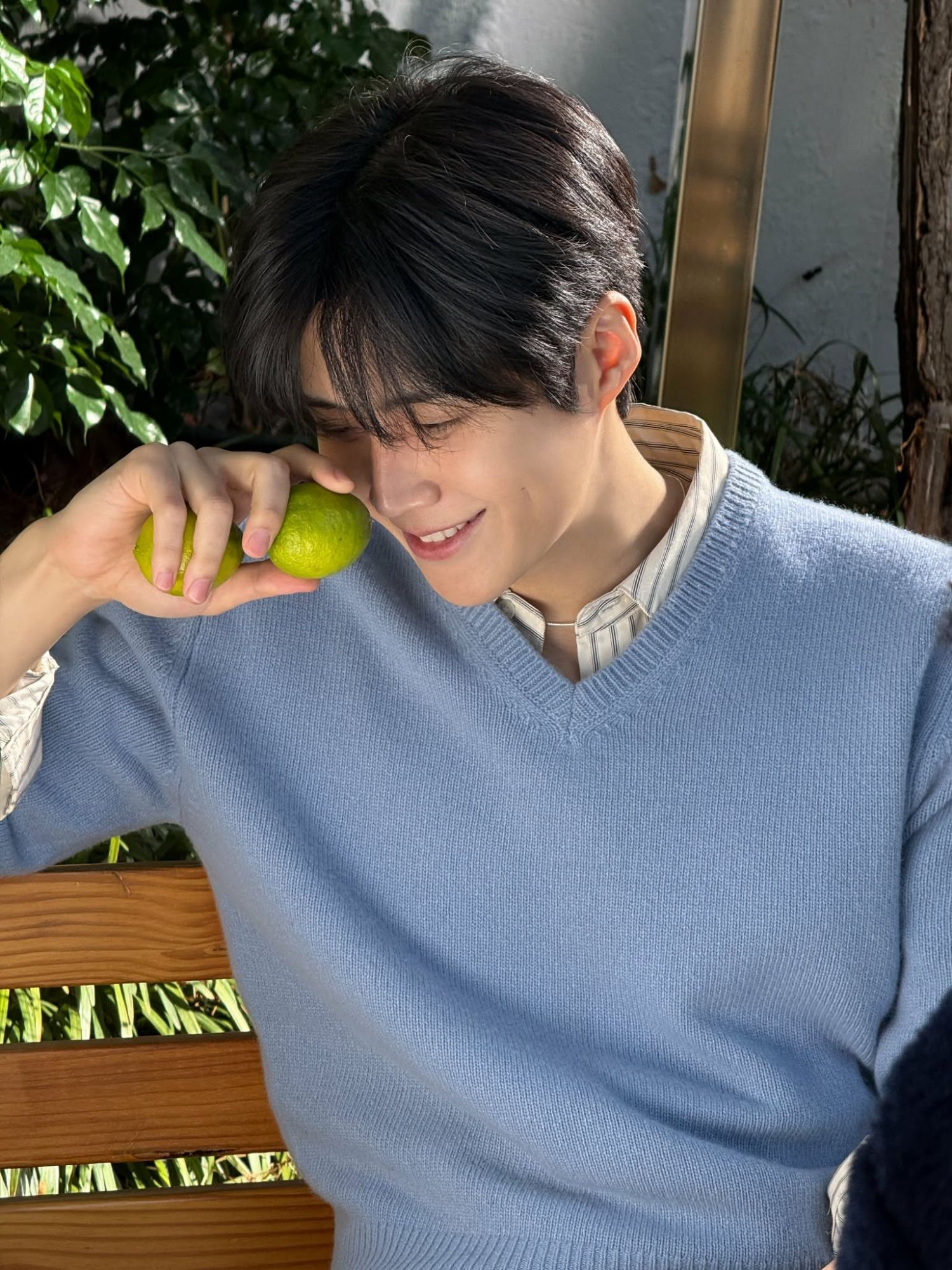 A moment captured by a fan of Kim Seonho