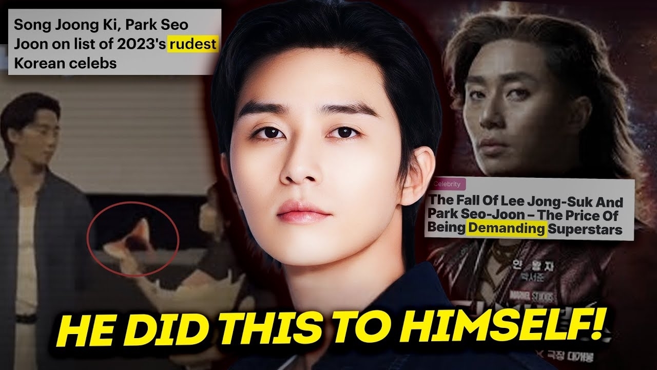 A moment captured by a fan of Park Seojoon