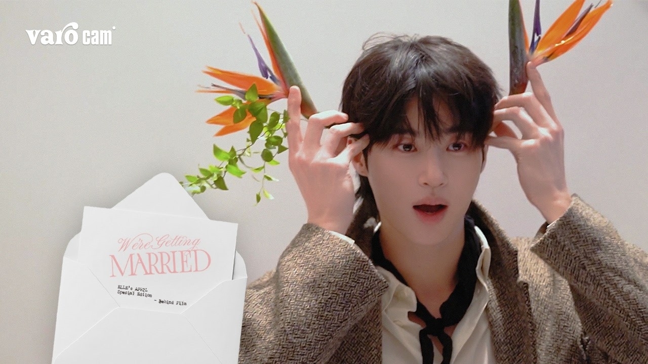 Behind-the-scenes cut of Byeon Wooseok