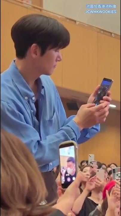 A moment captured by a fan of Ji Changwook