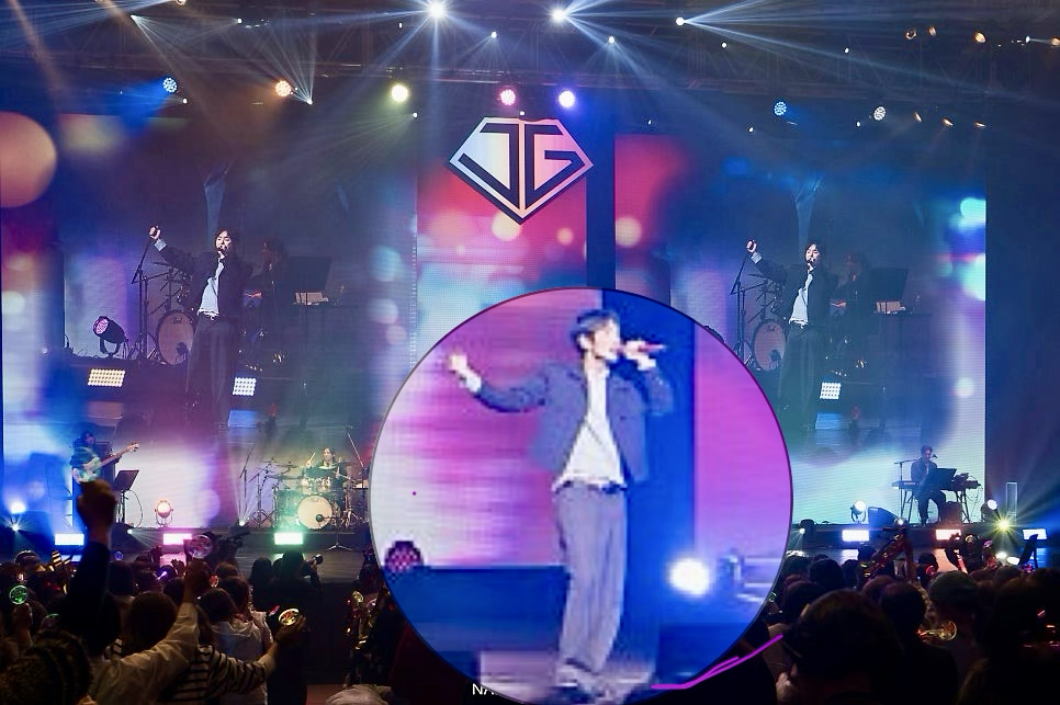 Behind-the-scenes cut of Lee Joongi