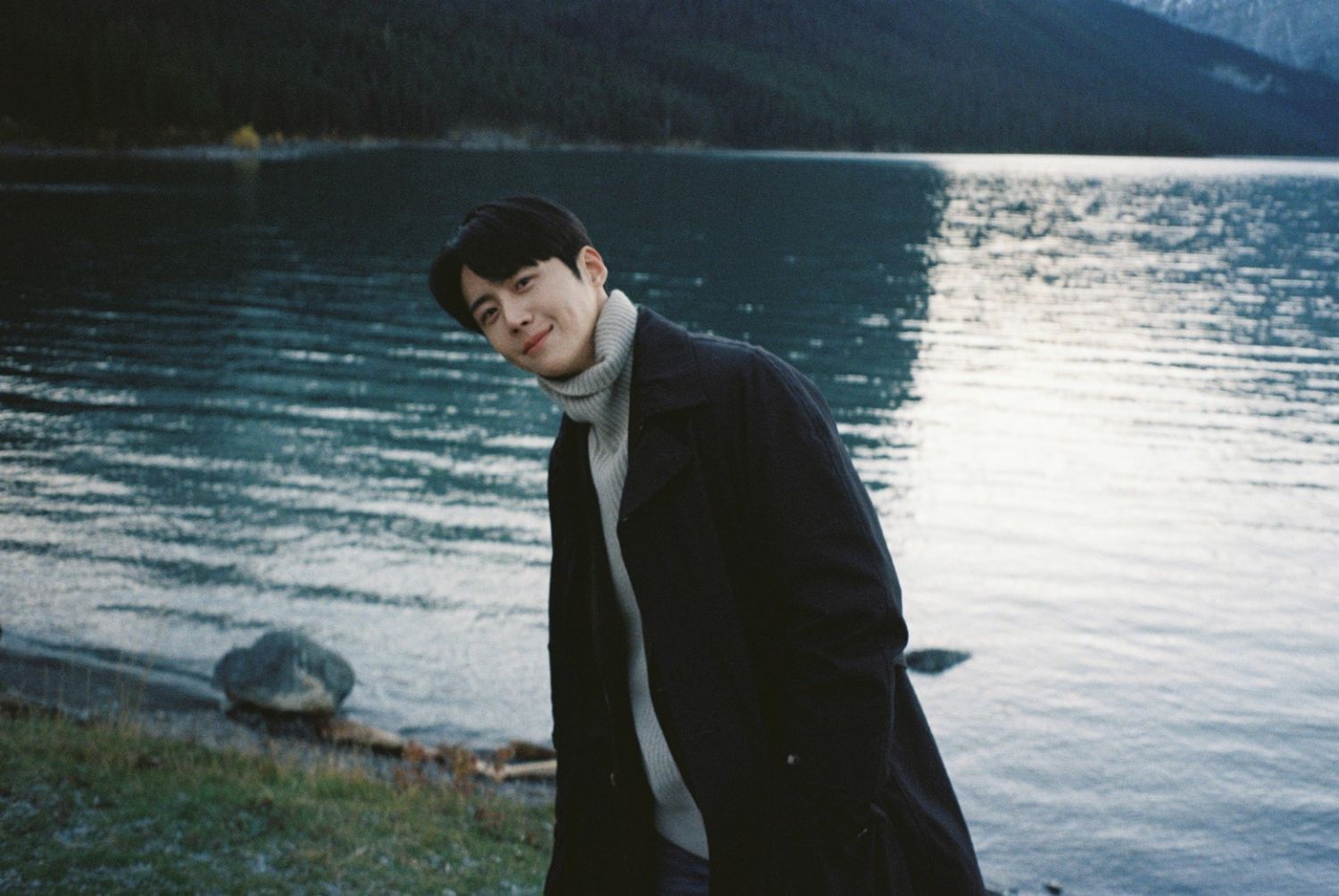 A moment captured by a fan of Kim Seonho