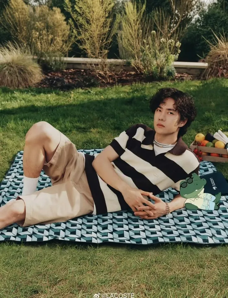 Behind-the-scenes cut of Wang Yibo