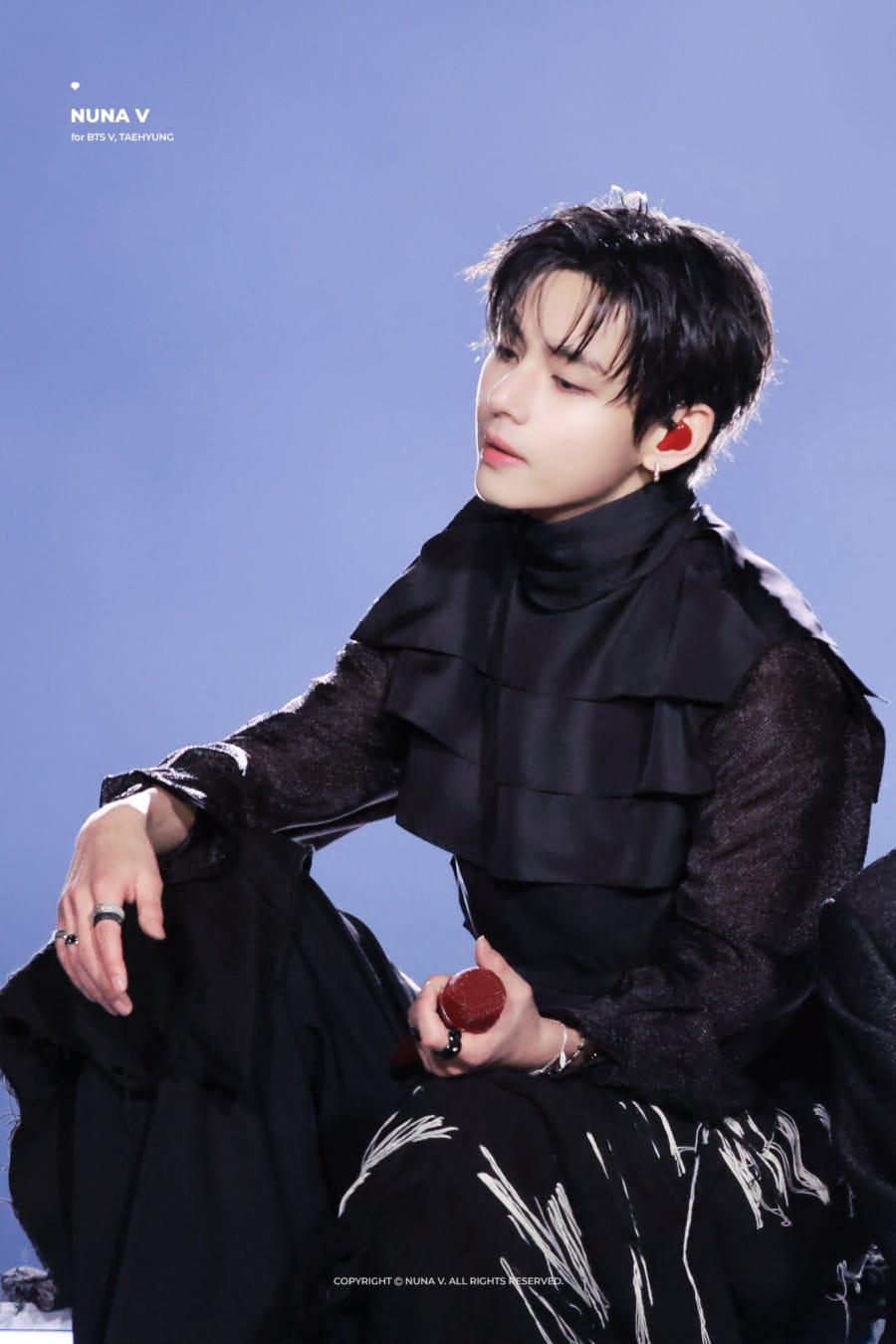 Recent activity shot of Kim Taehyung (V)