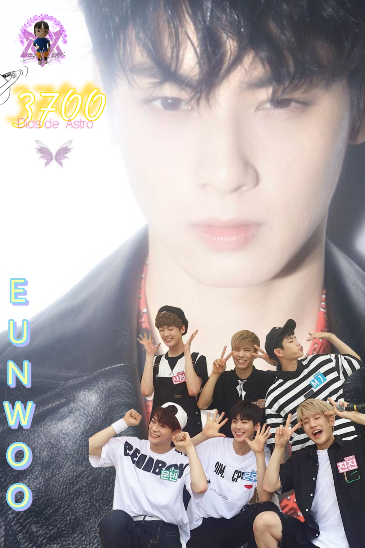 Recent activity shot of Cha Eunwoo