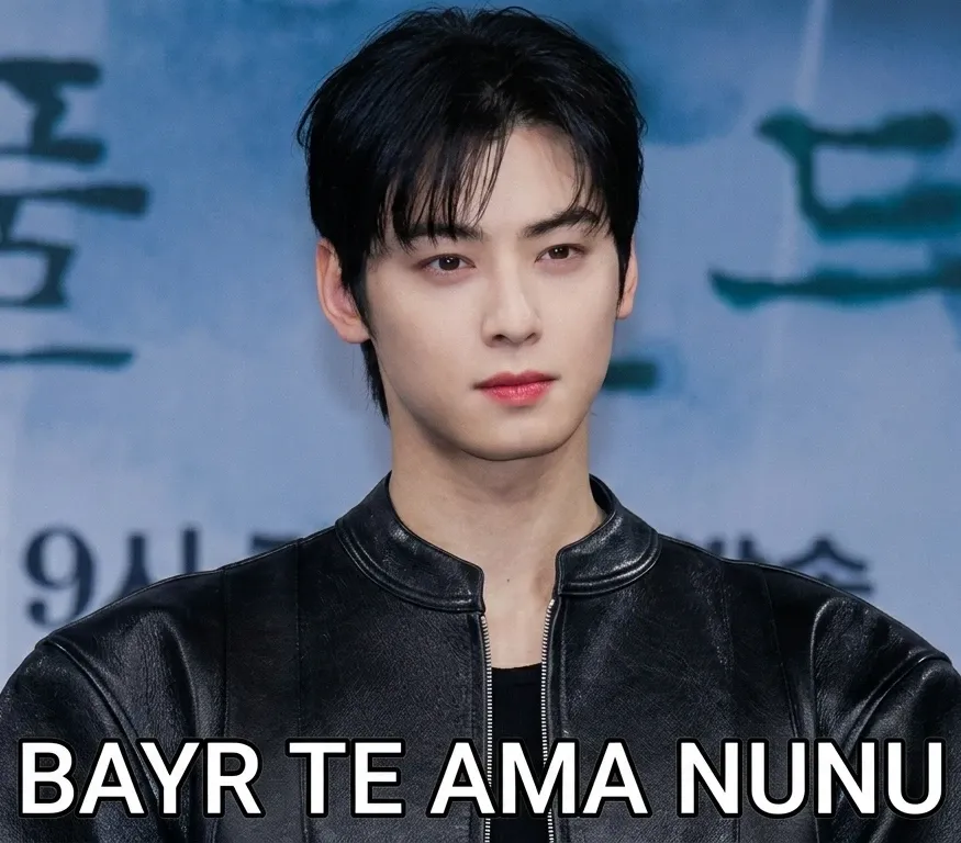 Behind-the-scenes cut of Cha Eunwoo