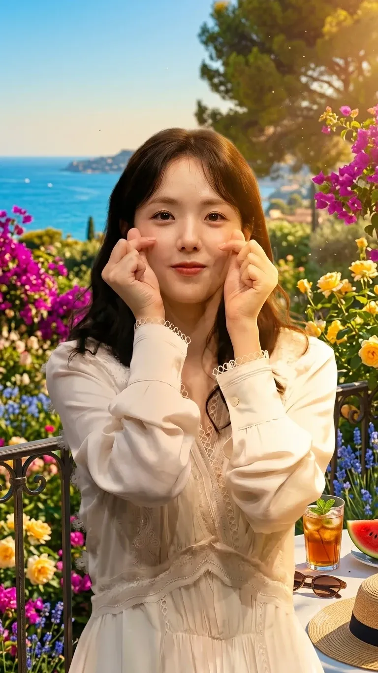 채수빈를 위해 팬들이 공유한 감성 배경화면