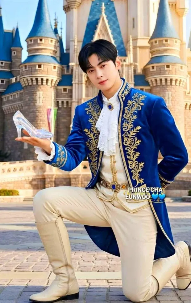Behind-the-scenes cut of Cha Eunwoo