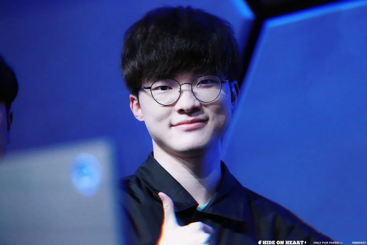 A moment captured by a fan of Faker