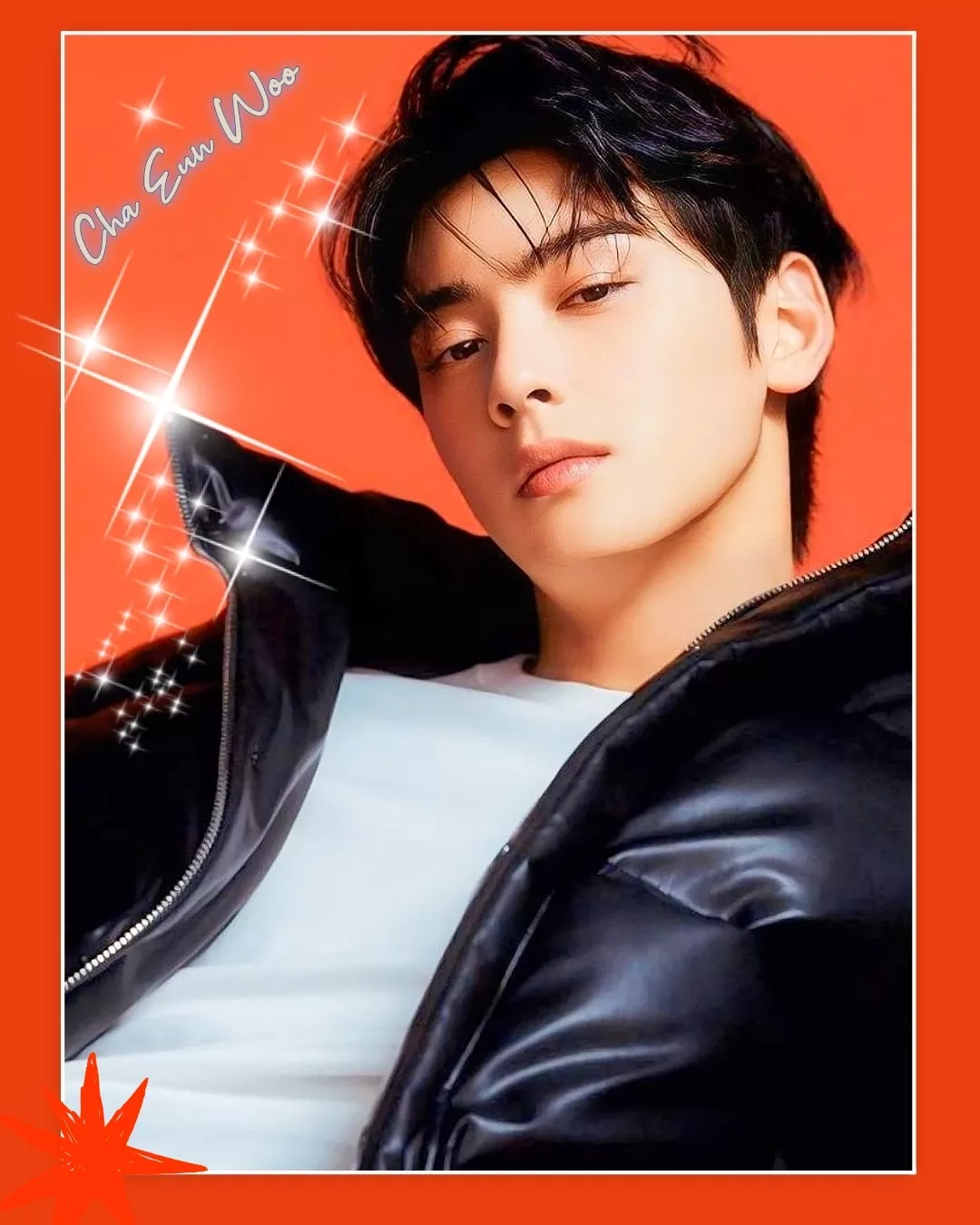 Behind-the-scenes cut of Cha Eunwoo