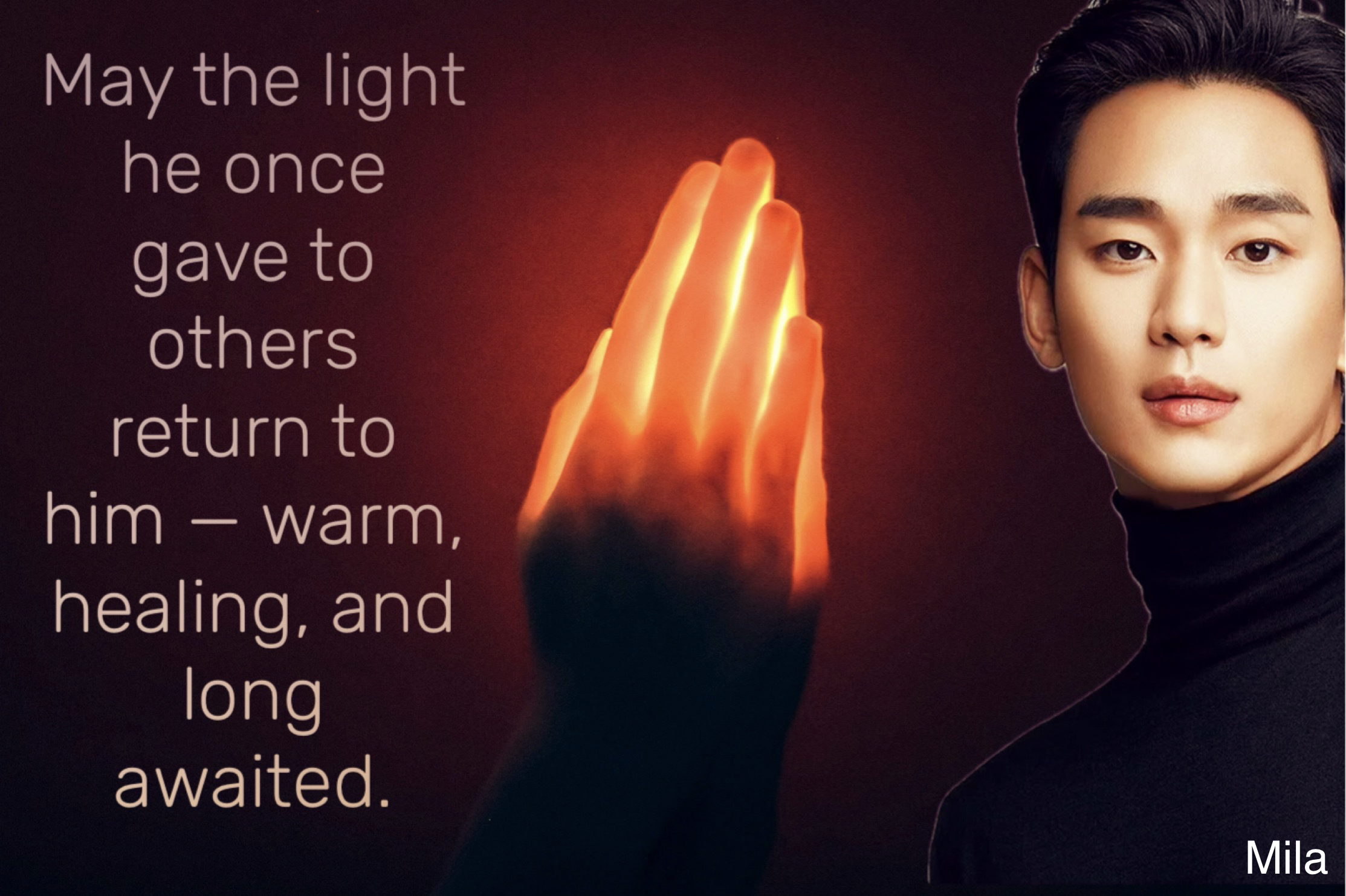 Behind-the-scenes cut of Kim Soohyun