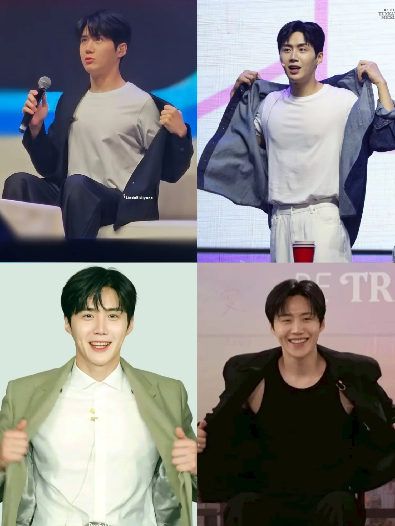 Behind-the-scenes cut of Kim Seonho
