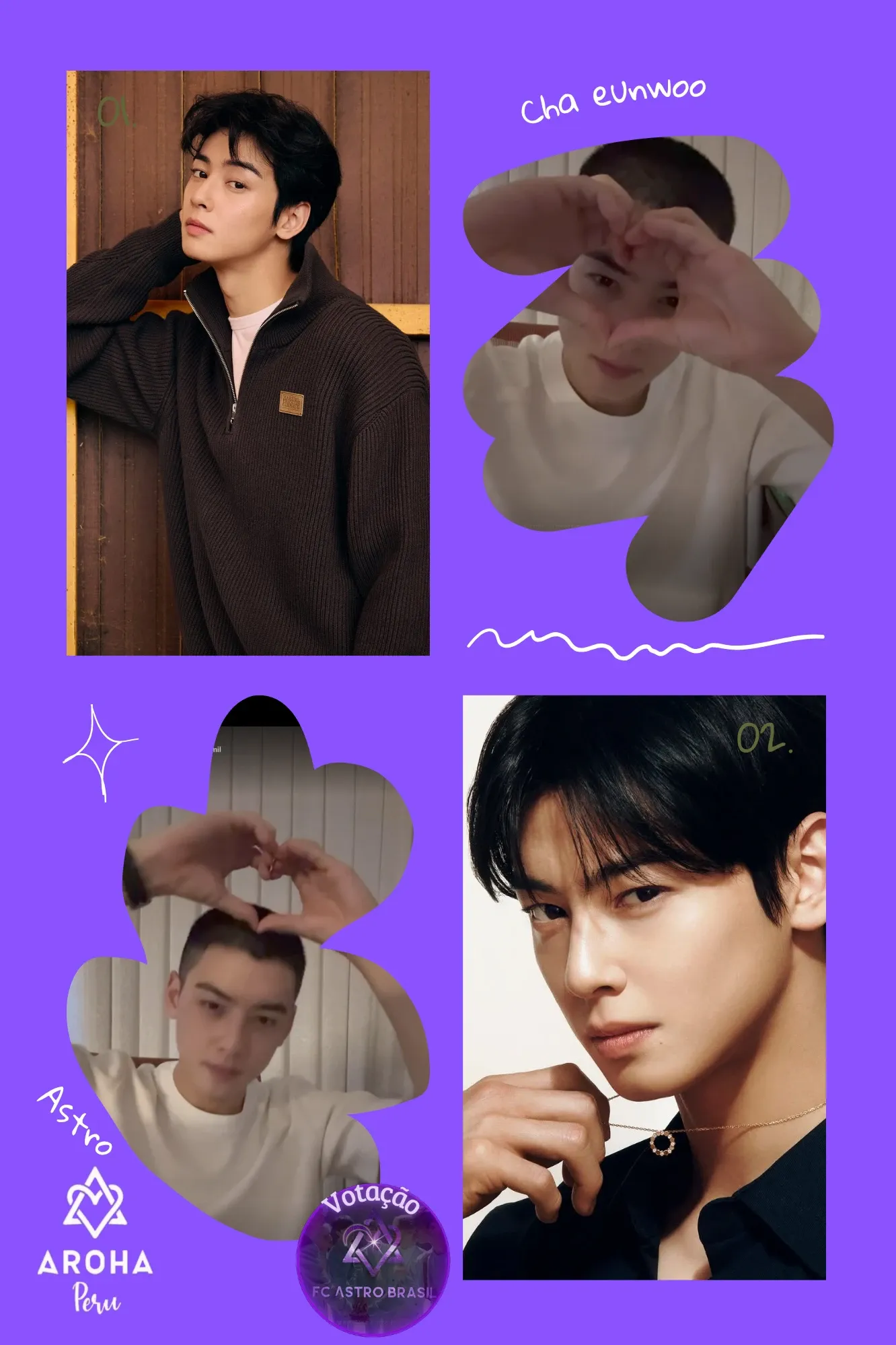 Behind-the-scenes cut of Cha Eunwoo