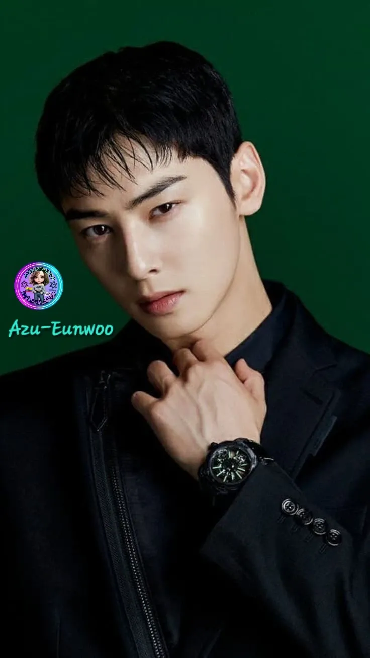 Behind-the-scenes cut of Cha Eunwoo