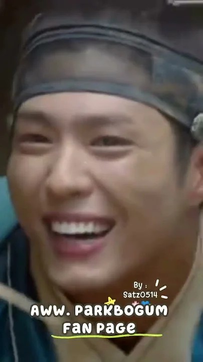 Behind-the-scenes cut of Park Bogum
