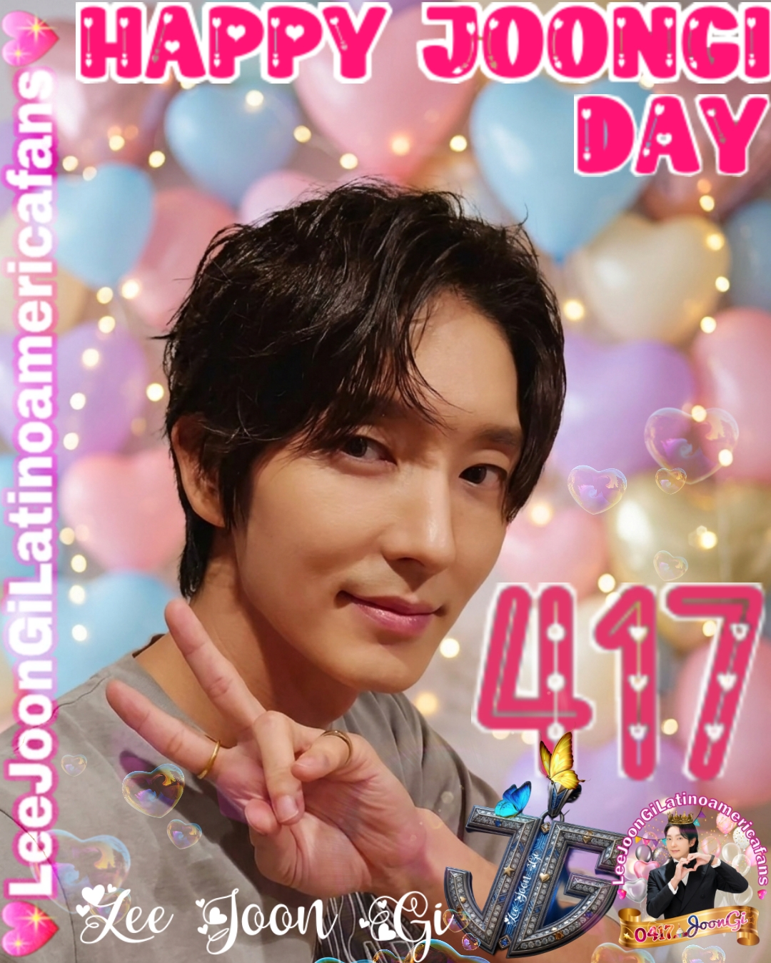 Behind-the-scenes cut of Lee Joongi