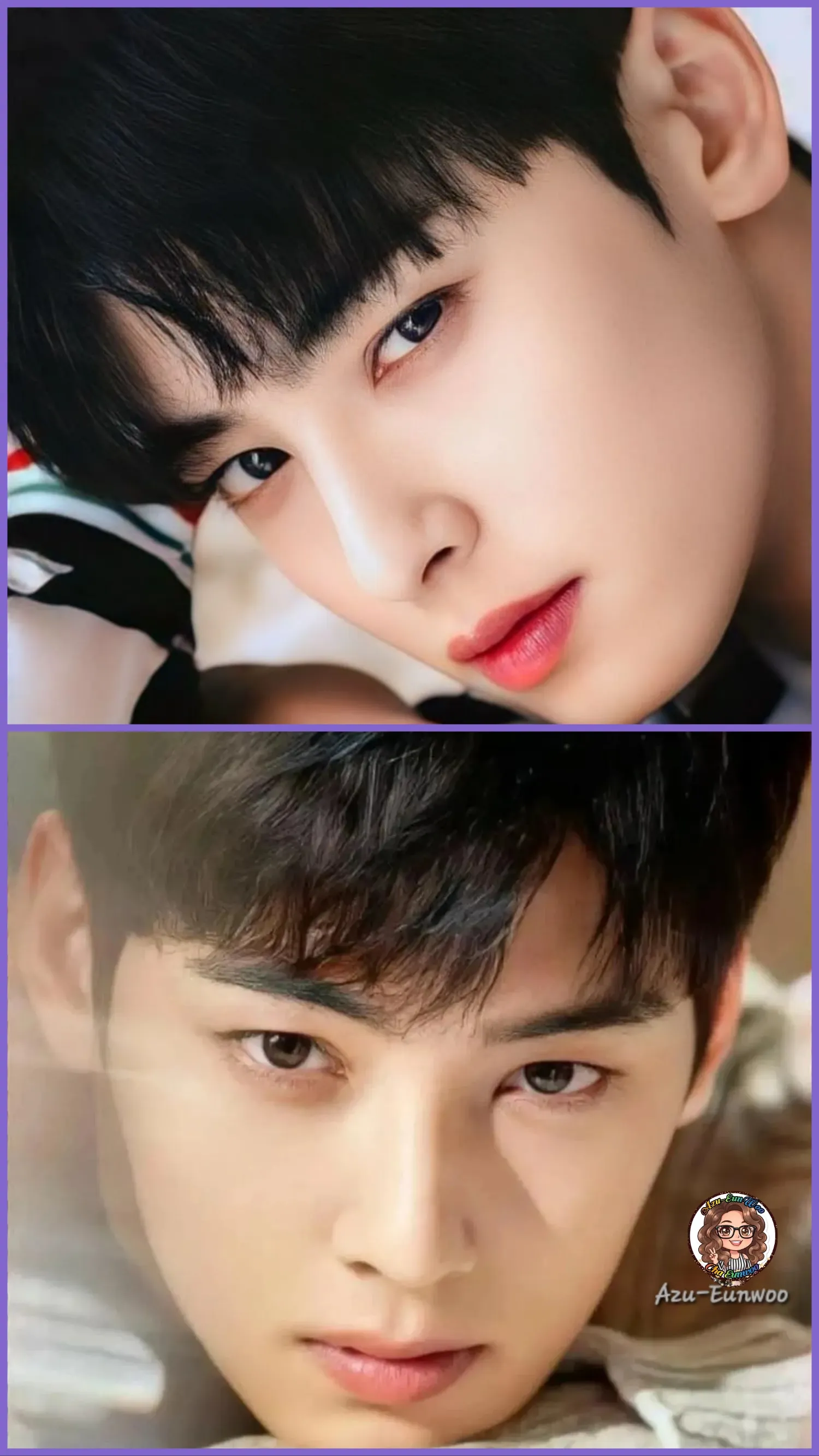 Behind-the-scenes cut of Cha Eunwoo