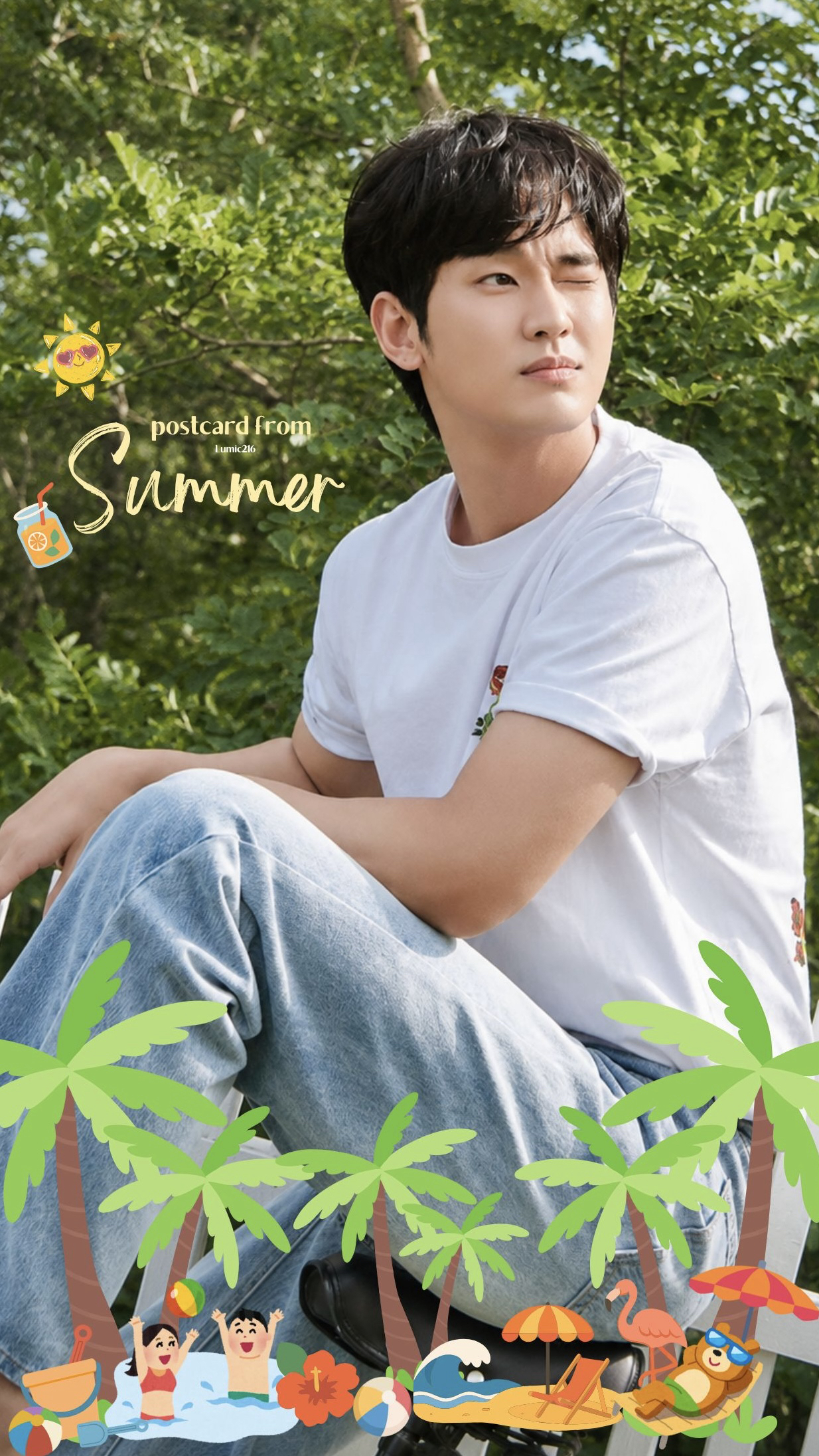 A moment captured by a fan of Kim Soohyun