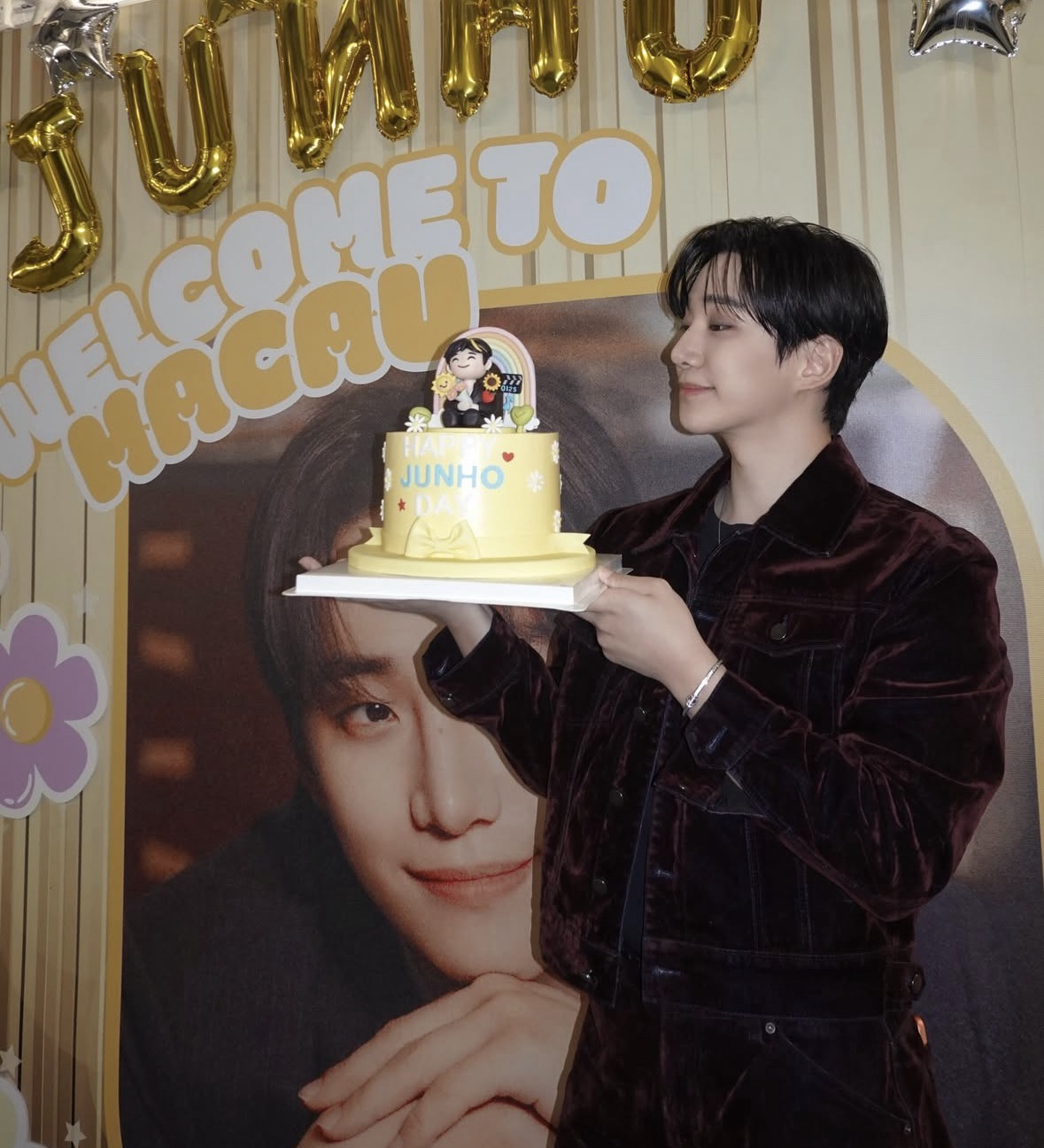 Momen yang diabadikan oleh penggemar Lee Junho