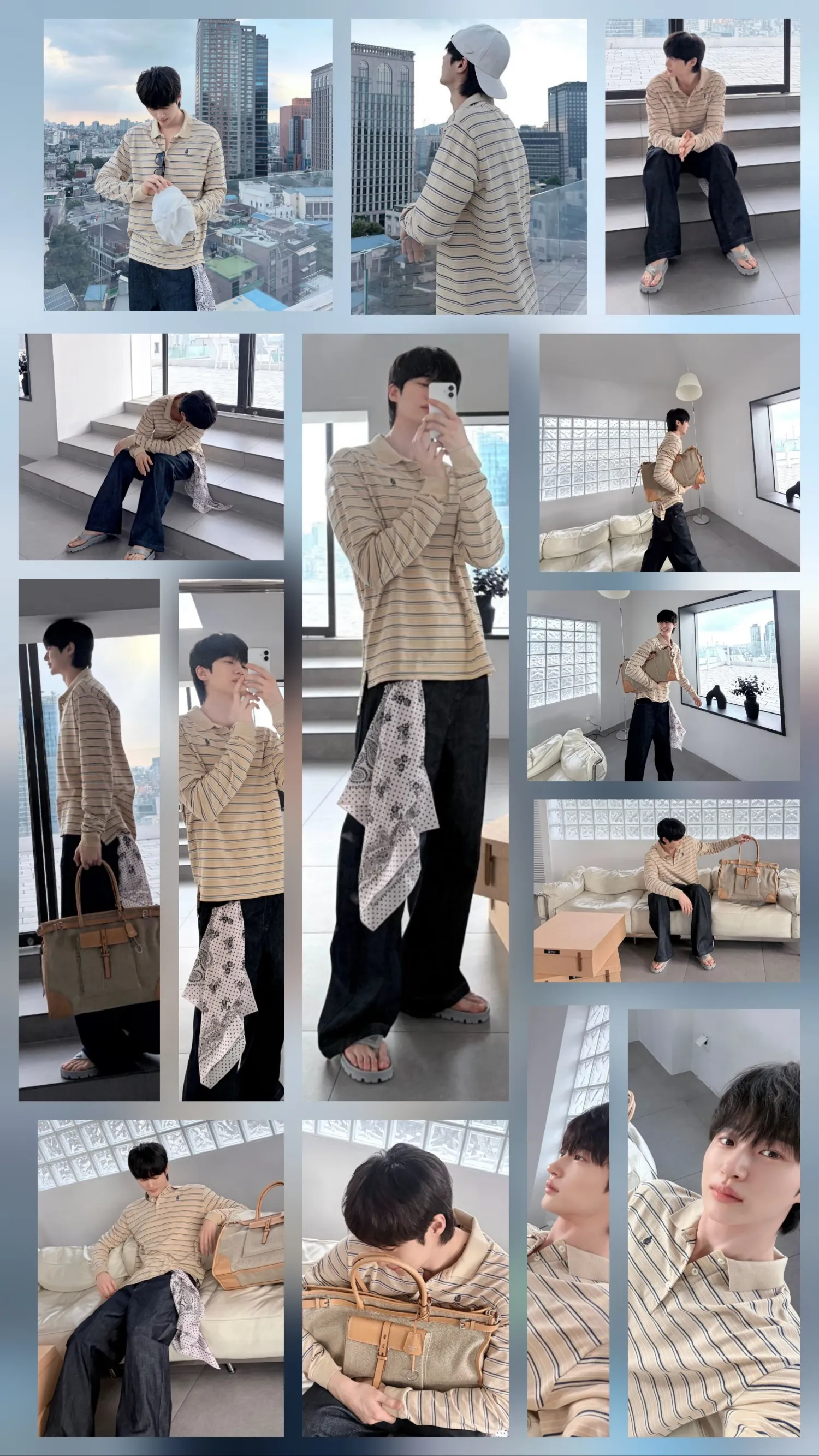Emotional wallpaper shared by fans for Byeon Wooseok