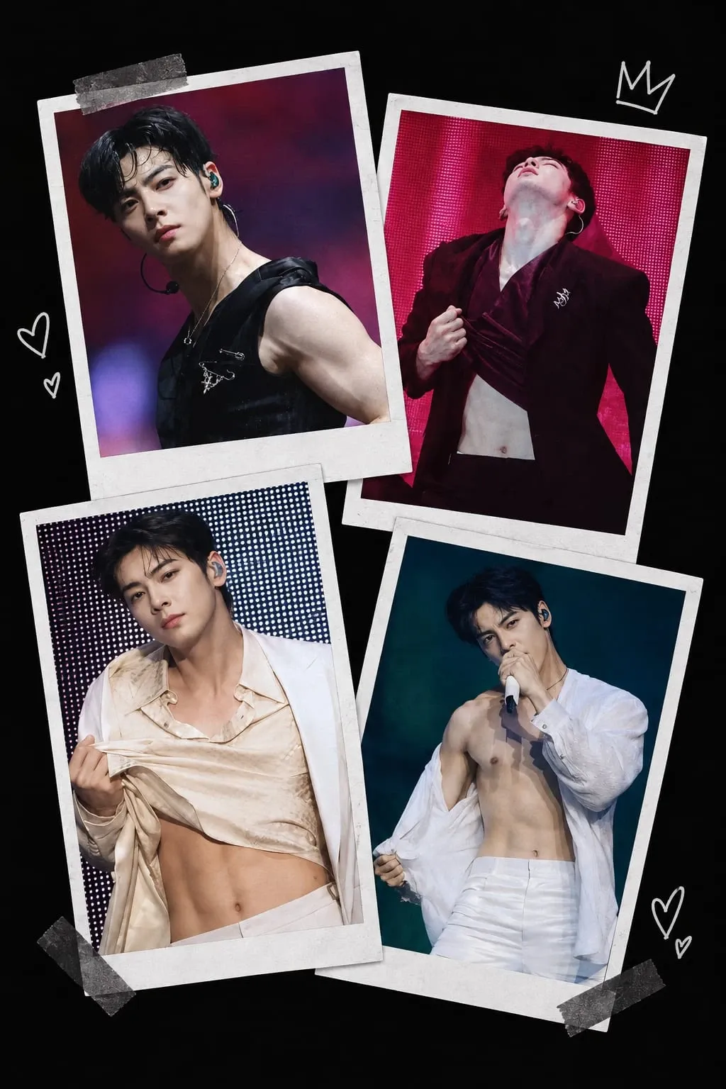 Recent activity shot of Cha Eunwoo