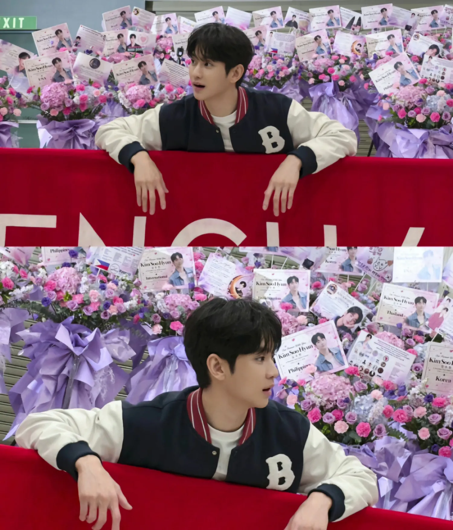 Behind-the-scenes cut of Kim Soohyun