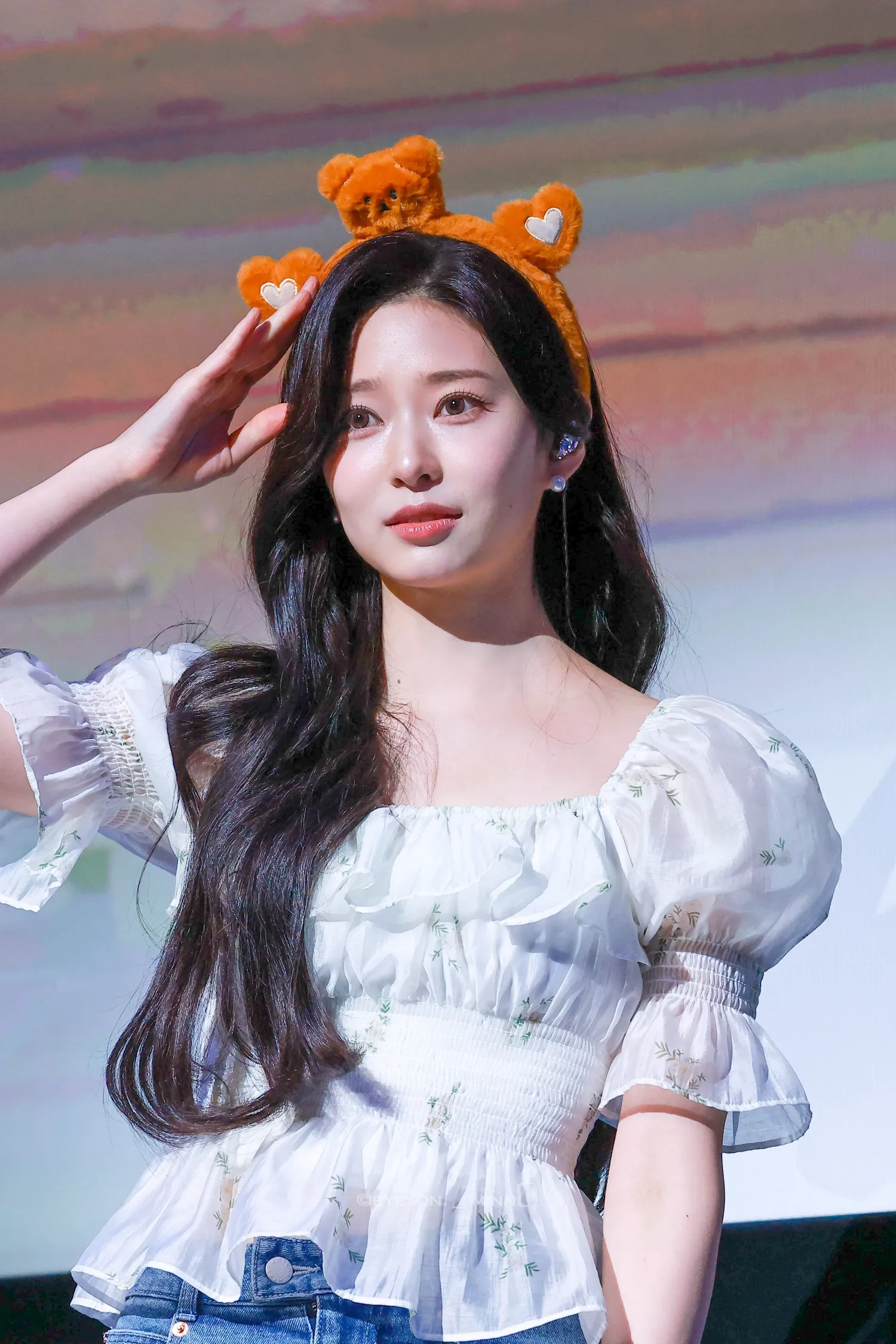 A moment captured by a fan of Kim Minju