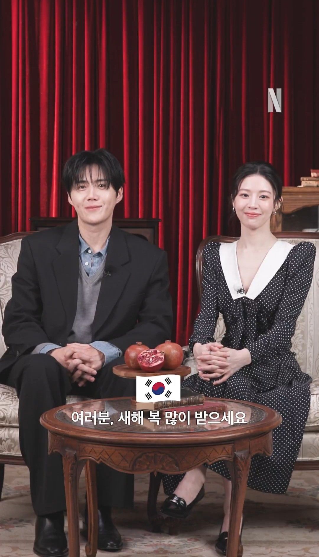 Behind-the-scenes cut of Kim Seonho