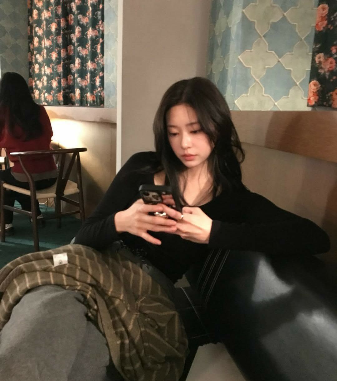 A moment captured by a fan of Kim Minju