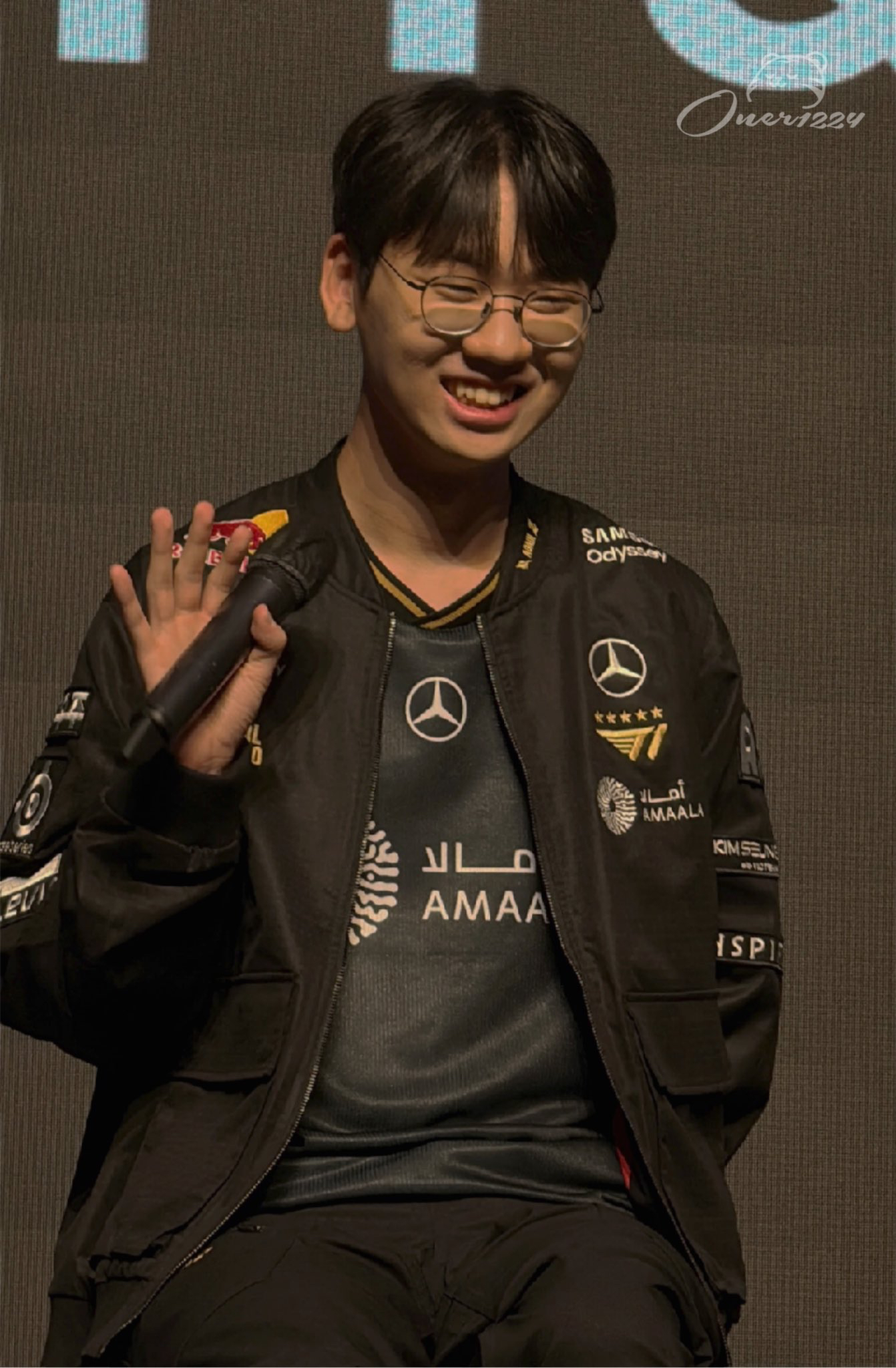 A moment captured by a fan of Doran