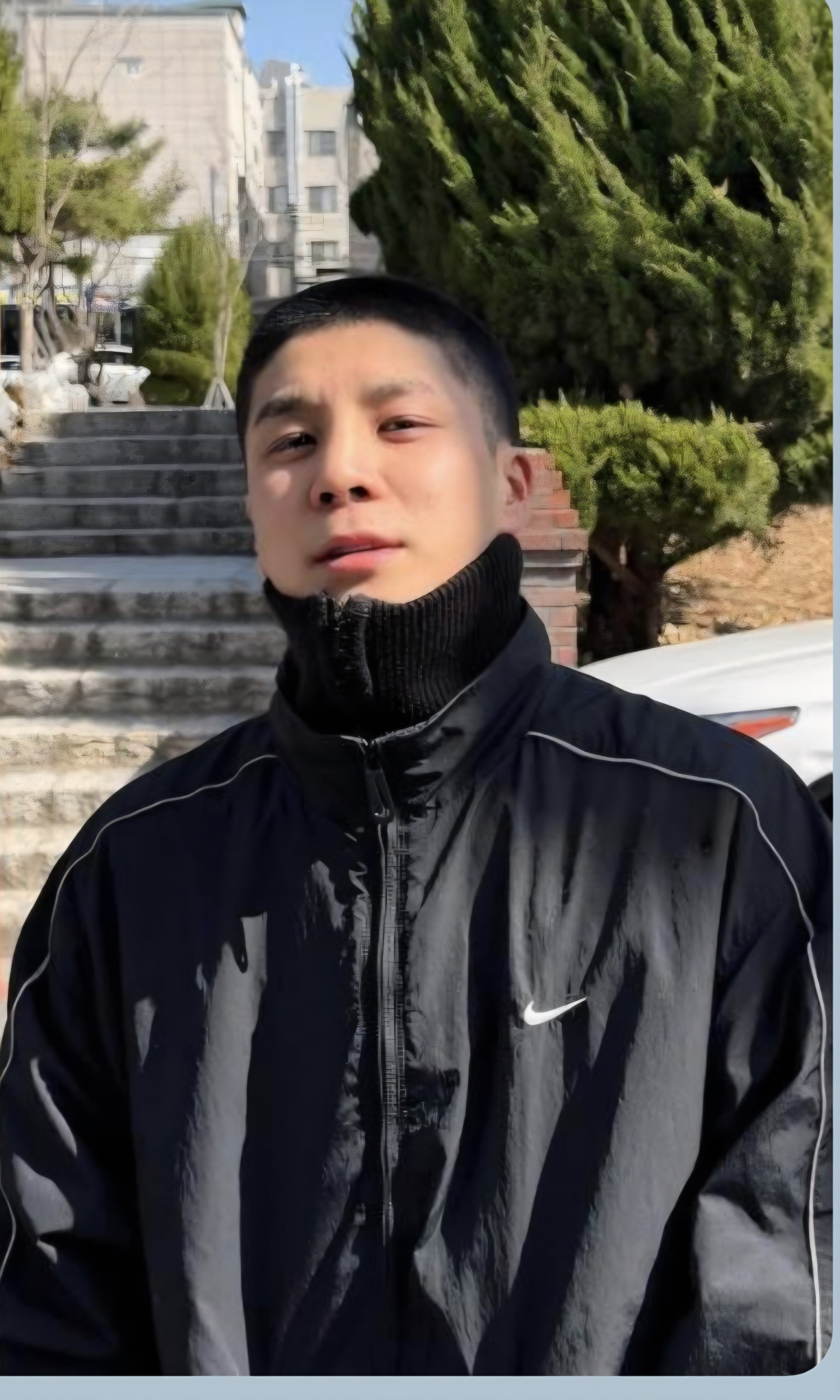 粉丝拍下的郑东元瞬间