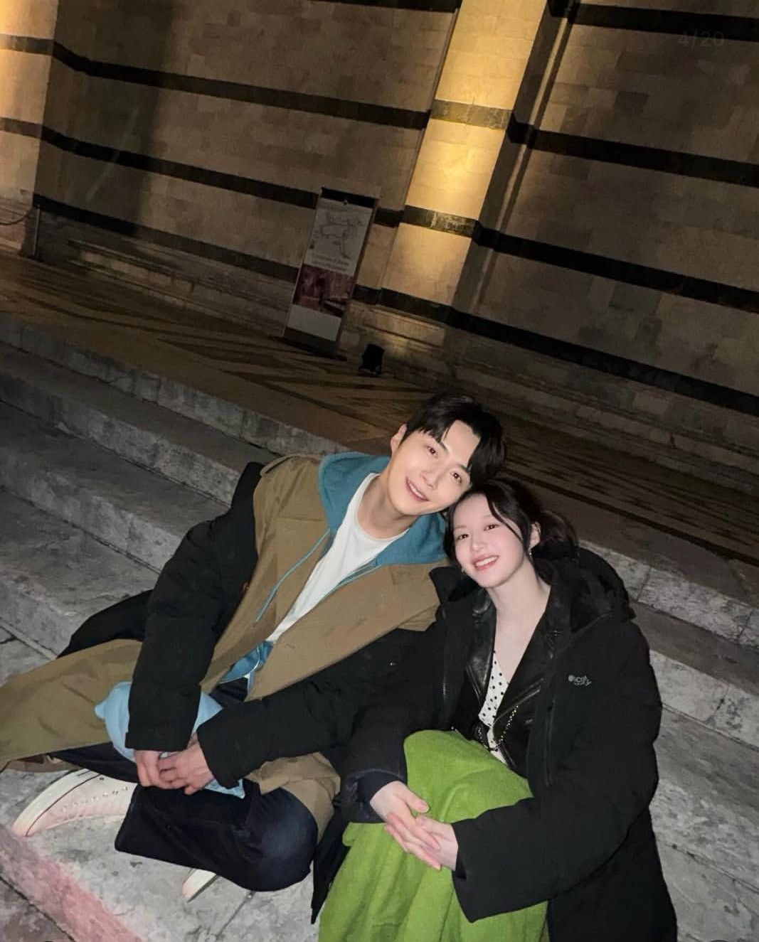 Momen yang diabadikan oleh penggemar Kim Seonho