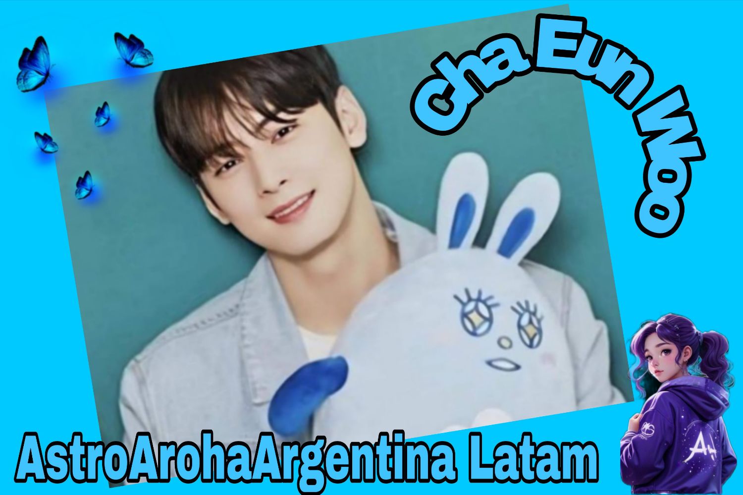 Behind-the-scenes cut of Cha Eunwoo