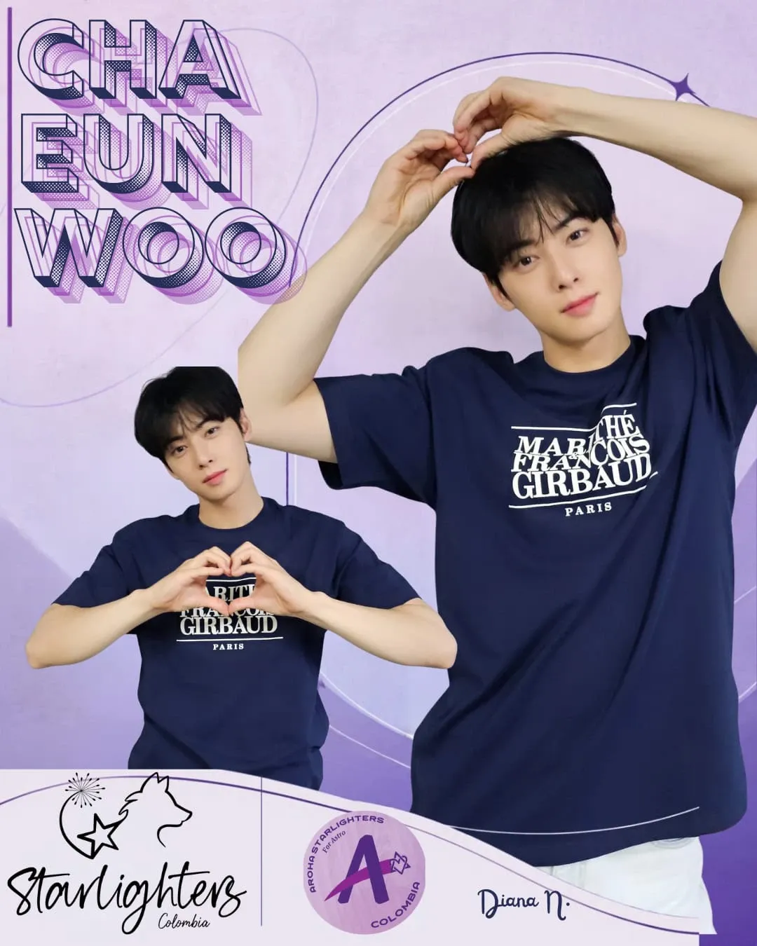 A moment captured by a fan of Cha Eunwoo