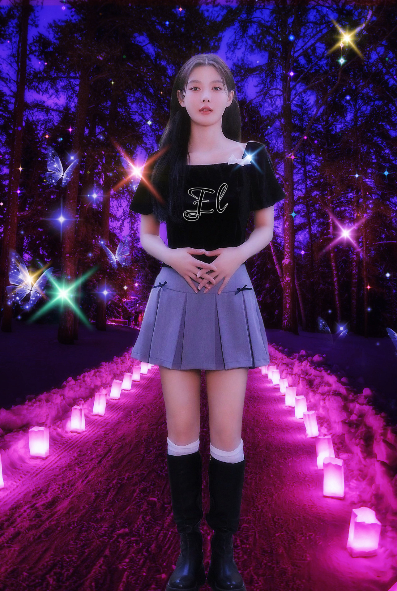 Recent activity shot of Kim Youjung