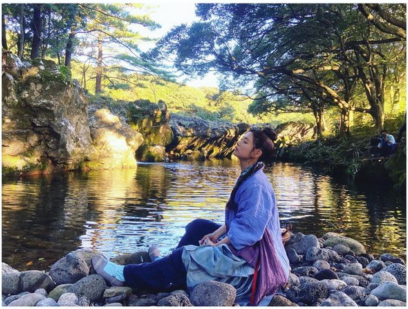 Behind-the-scenes cut of Jung Somin