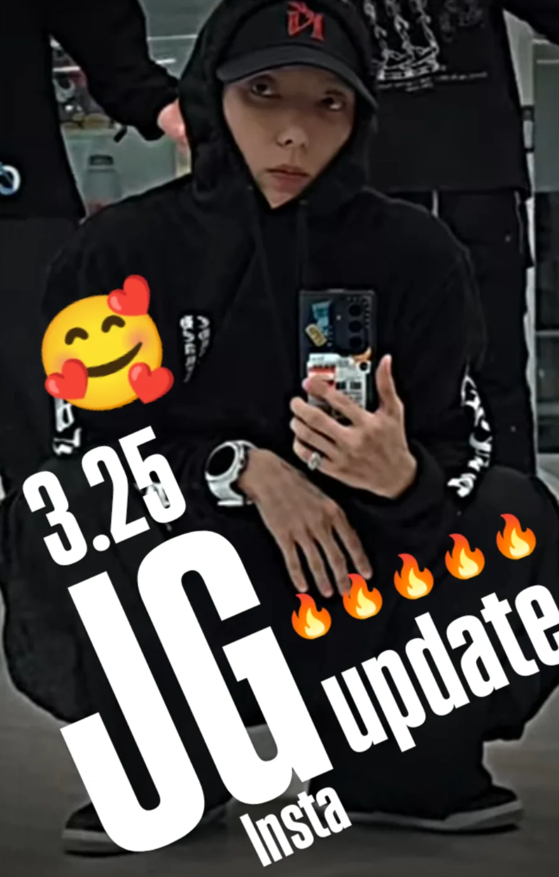 Behind-the-scenes cut of Lee Joongi